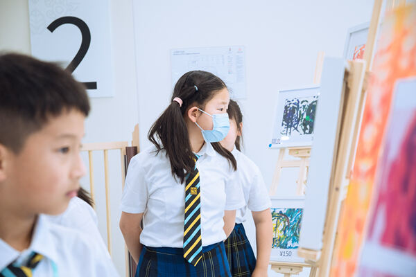 惠立艺术展,南通惠立学校